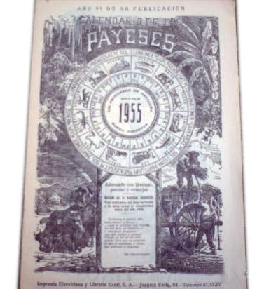 Calendario del payés